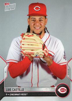 2022 Topps Now Road to Opening Day Cincinnati Reds #OD-325 Luis Castillo Front
