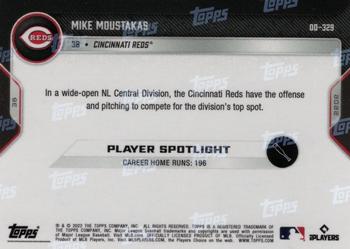 2022 Topps Now Road to Opening Day Cincinnati Reds #OD-329 Mike Moustakas Back