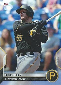 2022 Topps Now Road to Opening Day Pittsburgh Pirates #OD-353 Roberto Perez Front