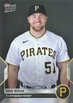 2022 Topps Now Road to Opening Day Pittsburgh Pirates #OD-360 David Bednar Front