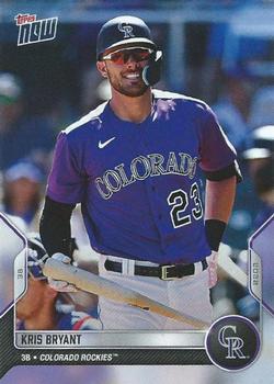 2022 Topps Now Road to Opening Day Colorado Rockies #OD-391 Kris Bryant Front