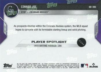 2022 Topps Now Road to Opening Day Colorado Rockies #OD-395 Connor Joe Back
