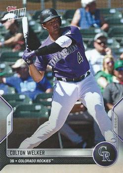 2022 Topps Now Road to Opening Day Colorado Rockies #OD-397 Colton Welker Front