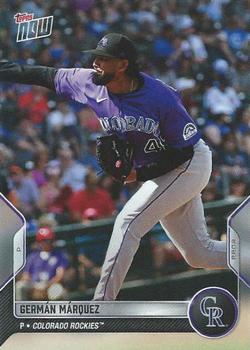 2022 Topps Now Road to Opening Day Colorado Rockies #OD-399 German Marquez Front