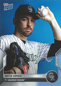 2022 Topps Now Road to Opening Day Colorado Rockies #OD-403 Austin Gomber Front