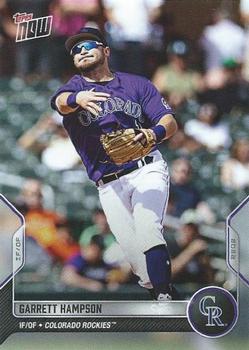 2022 Topps Now Road to Opening Day Colorado Rockies #OD-404 Garrett Hampson Front