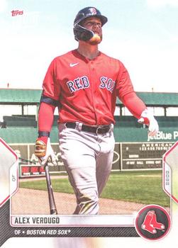 2022 Topps Now Road to Opening Day Boston Red Sox #OD-22 Alex Verdugo Front