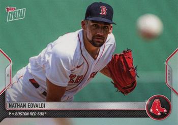 2022 Topps Now Road to Opening Day Boston Red Sox #OD-26 Nathan Eovaldi Front