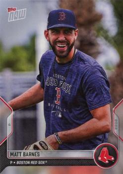 2022 Topps Now Road to Opening Day Boston Red Sox #OD-29 Matt Barnes Front