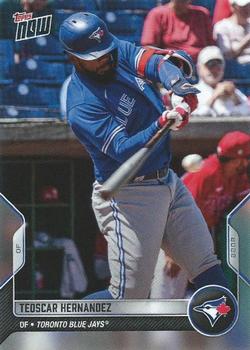 2022 Topps Now Road to Opening Day Toronto Blue Jays #OD-62 Teoscar Hernandez Front
