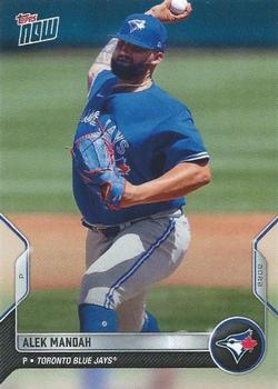 2022 Topps Now Road to Opening Day Toronto Blue Jays #OD-73 Alek Manoah Front