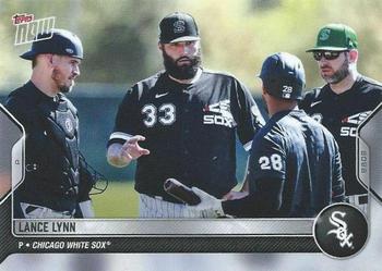 2022 Topps Now Road to Opening Day Chicago White Sox #OD-84 Lance Lynn Front
