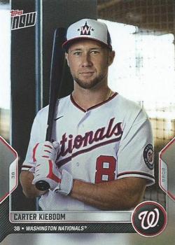 2022 Topps Now Road to Opening Day Washington Nationals #OD-291 Carter Kieboom Front