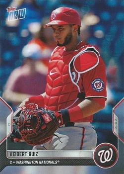 2022 Topps Now Road to Opening Day Washington Nationals #OD-293 Keibert Ruiz Front