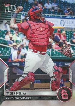 2022 Topps Now Road to Opening Day St. Louis Cardinals #OD-361 Yadier Molina Front