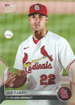 2022 Topps Now Road to Opening Day St. Louis Cardinals #OD-371 Jack Flaherty Front