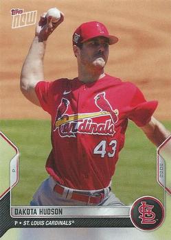 2022 Topps Now Road to Opening Day St. Louis Cardinals #OD-374 Dakota Hudson Front