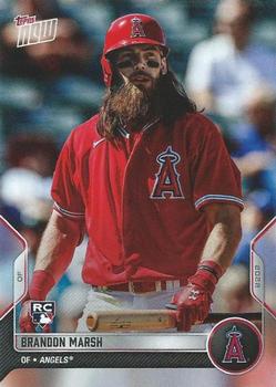 2022 Topps Now Road to Opening Day Los Angeles Angels #OD-168 Brandon Marsh Front