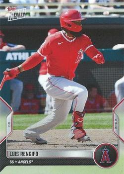2022 Topps Now Road to Opening Day Los Angeles Angels #OD-172 Luis Rengifo Front