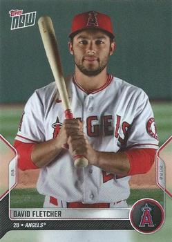 2022 Topps Now Road to Opening Day Los Angeles Angels #OD-174 David Fletcher Front