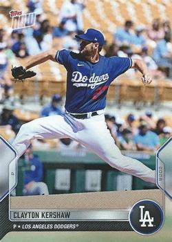 2022 Topps Now Road to Opening Day Los Angeles Dodgers #OD-406 Clayton Kershaw Front