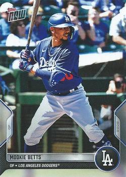 2022 Topps Now Road to Opening Day Los Angeles Dodgers #OD-407 Mookie Betts Front