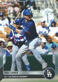 2022 Topps Now Road to Opening Day Los Angeles Dodgers #OD-412 Trea Turner Front