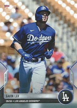 2022 Topps Now Road to Opening Day Los Angeles Dodgers #OD-413 Gavin Lux Front