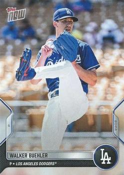 2022 Topps Now Road to Opening Day Los Angeles Dodgers #OD-415 Walker Buehler Front