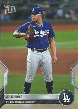 2022 Topps Now Road to Opening Day Los Angeles Dodgers #OD-416 Julio Urías Front