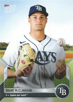 2022 Topps Now Road to Opening Day Tampa Bay Rays #OD-59 Shane McClanahan Front