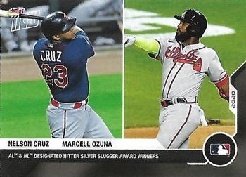 2020-21 Topps Now Off-Season #OS-27 Nelson Cruz / Marcell Ozuna Front
