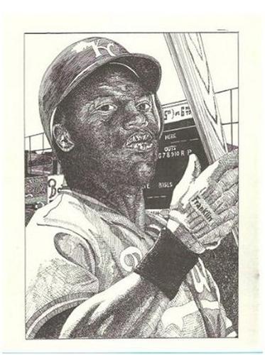 1984-89 O'Connell and Son Ink - 8x10 Black & White Portraits #NNO Bo Jackson Front