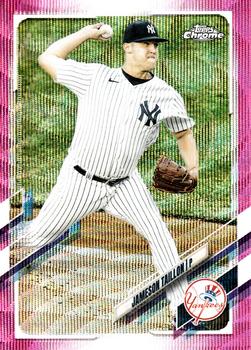 2021 Topps Chrome Update - Pink Wave Refractor #USC42 Jameson Taillon Front