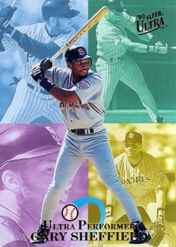 1993 Ultra - Ultra Performers #8 Gary Sheffield Front