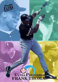 1993 Ultra - Ultra Performers #10 Frank Thomas  Front