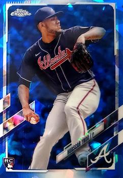 2021 Topps Chrome Update Sapphire Edition #US21 Huascar Ynoa Front