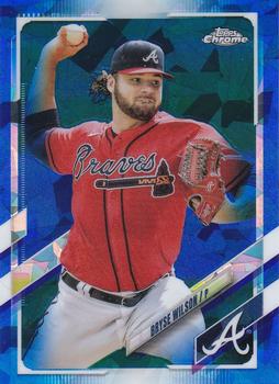 2021 Topps Chrome Update Sapphire Edition #US91 Bryse Wilson Front
