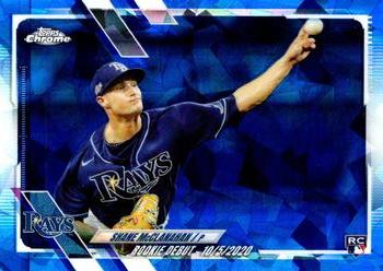 2021 Topps Chrome Update Sapphire Edition #US191 Shane McClanahan Front