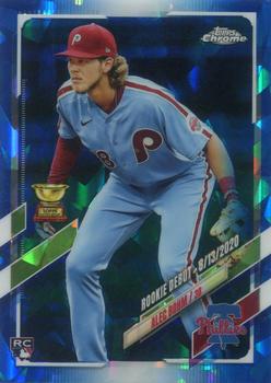 2021 Topps Chrome Update Sapphire Edition #US250 Alec Bohm Front