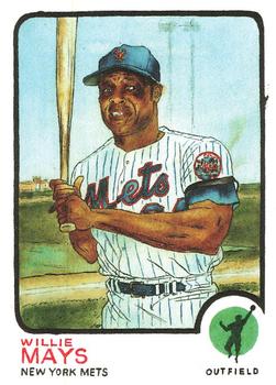 2022 Topps Spotlight 70 II by Andy Friedman #60 Willie Mays Front