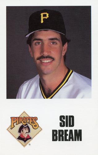 1988 Pittsburgh Pirates Schedule Postcards #NNO Sid Bream Front