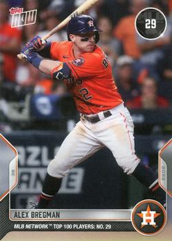 2022 Topps Now MLB Network's Top 100 #T-29 Alex Bregman Front