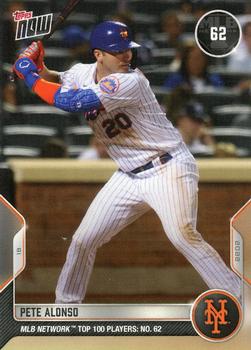 2022 Topps Now MLB Network's Top 100 #T-62 Pete Alonso Front