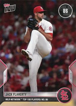 2022 Topps Now MLB Network's Top 100 #T-86 Jack Flaherty Front