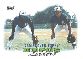 2017 Topps - Rediscover Topps 1988 Topps Stamped Buybacks Blue #111 Expos Leaders Front