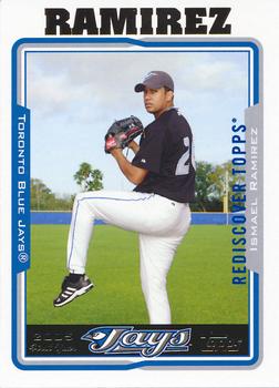 2017 Topps - Rediscover Topps 2005 Topps Updates & Highlights Stamped Buybacks Blue #UH297 Ismael Ramirez Front