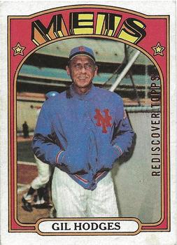 2017 Topps - Rediscover Topps 1972 Topps Stamped Buybacks Bronze #465 Gil Hodges Front