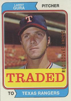 2017 Topps - Rediscover Topps 1974 Topps Traded Stamped Buybacks Bronze #616T Larry Gura Front