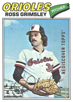 2017 Topps - Rediscover Topps 1977 Topps Stamped Buybacks Bronze #572 Ross Grimsley Front